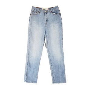 Levi's 512 jeans Women's 12m slim tapered blue stretch denim pants retro